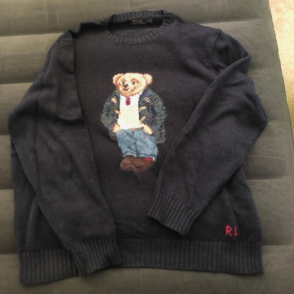 Rare polo bear sweaters Xxl